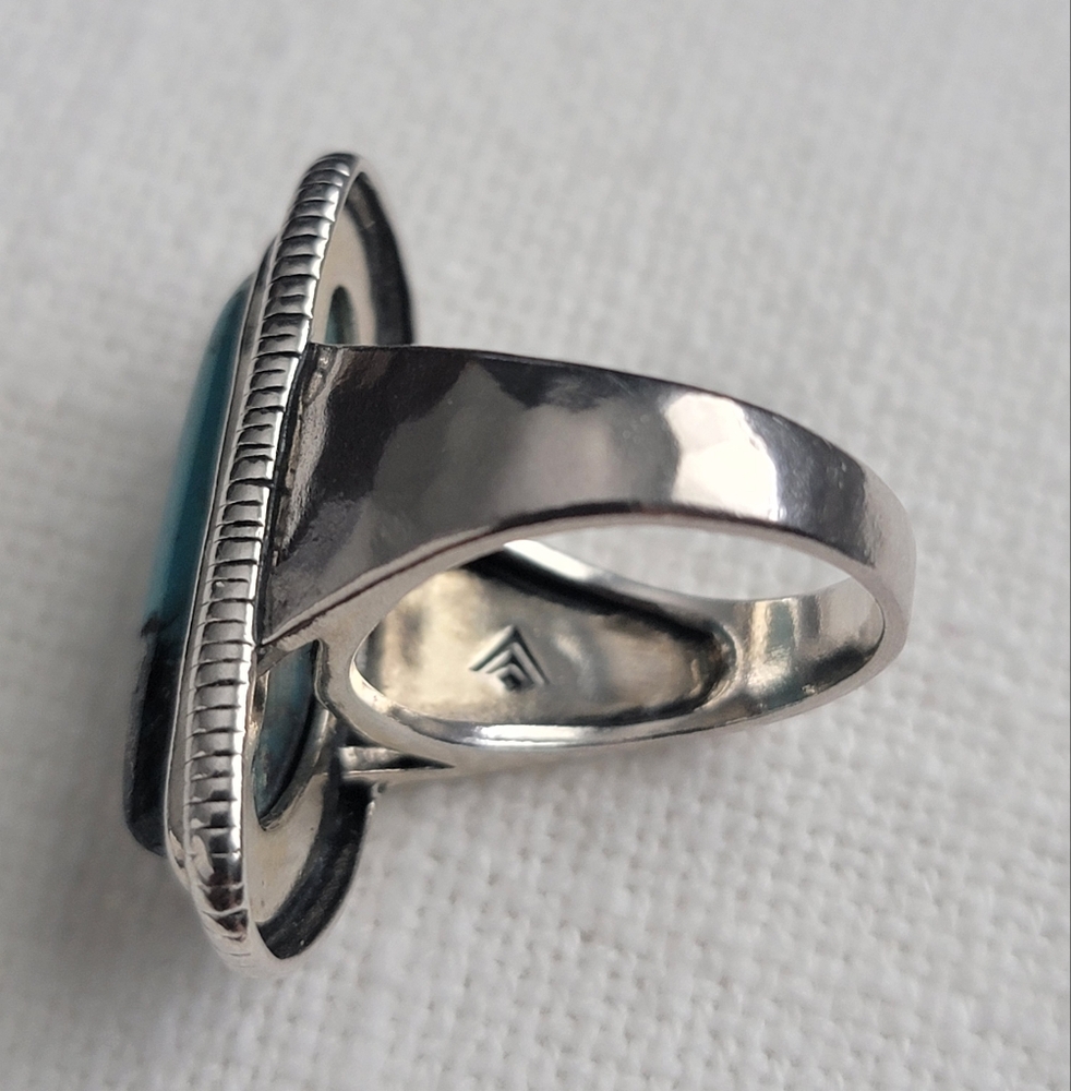 Silpada Silver Turquoise Ring - Picture 2 of 5